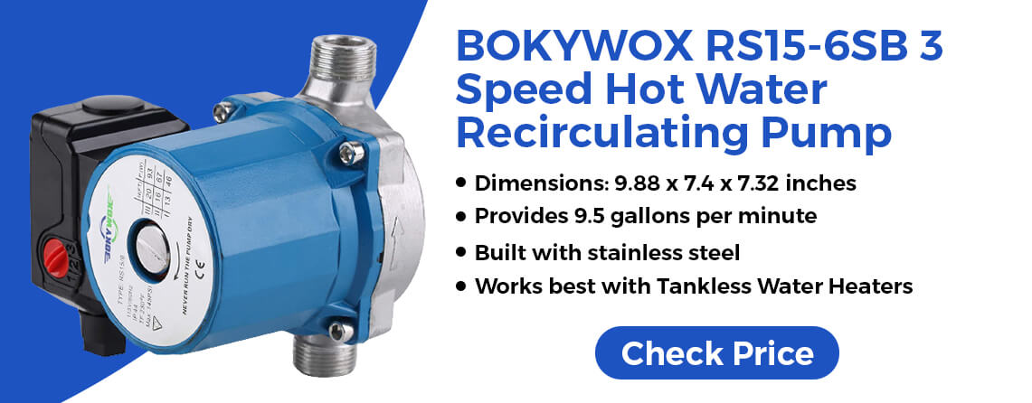 Best Recirculating Pumps for Tankless Water Heater