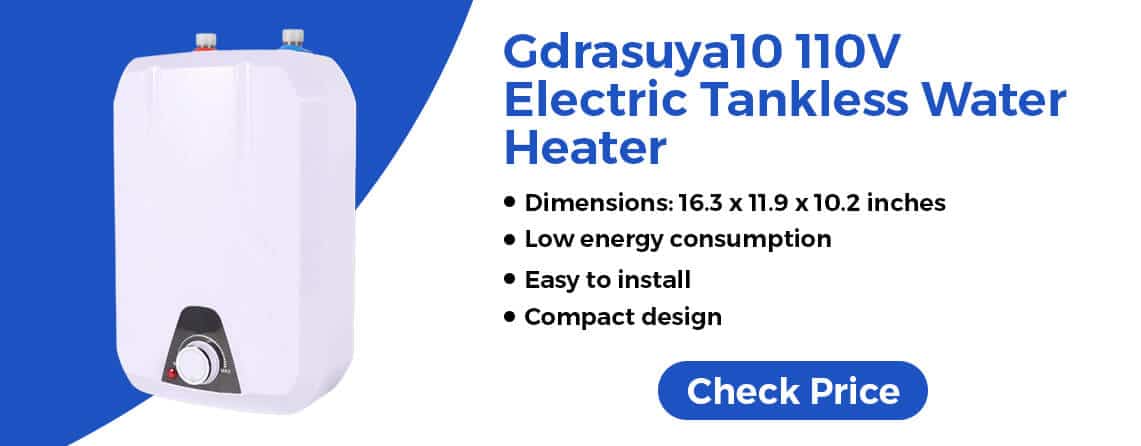 Gdrasuya10 110V Electric Water Heater