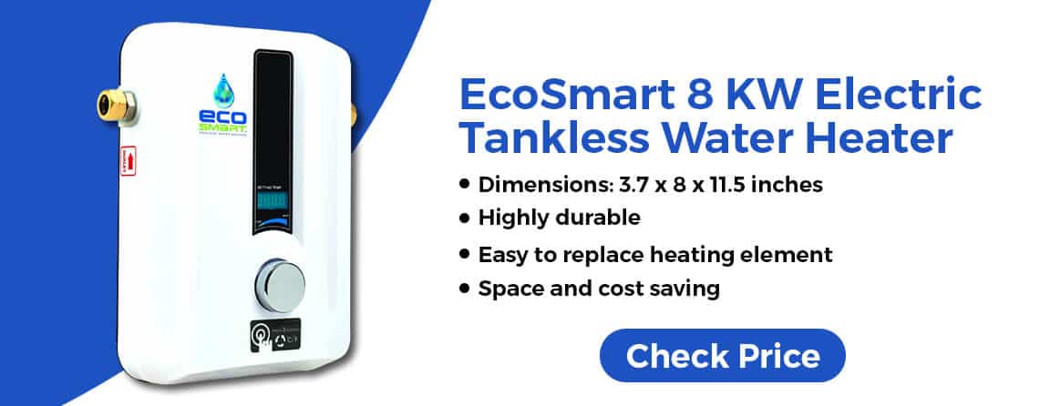 Ecosmart 8 KW Electric Tankless Water Heater