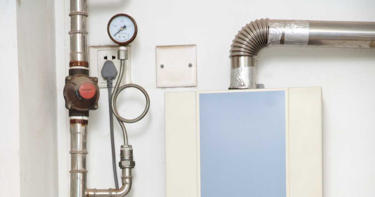 how to vent a tankless water heater