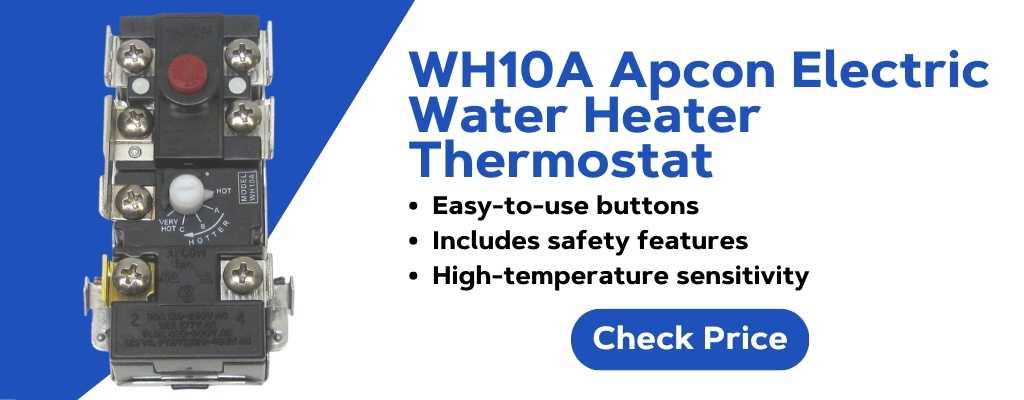 WH10A Apcon Electric Water Heater Thermostat