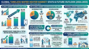 tankless water heater market statistics